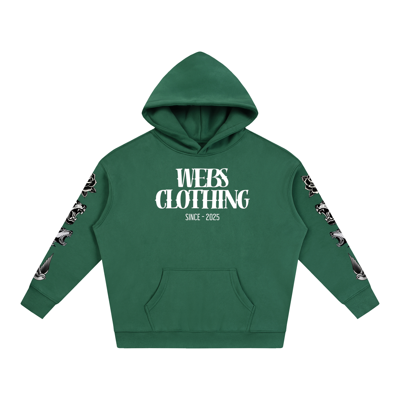 Tattoo Hoodies (White)