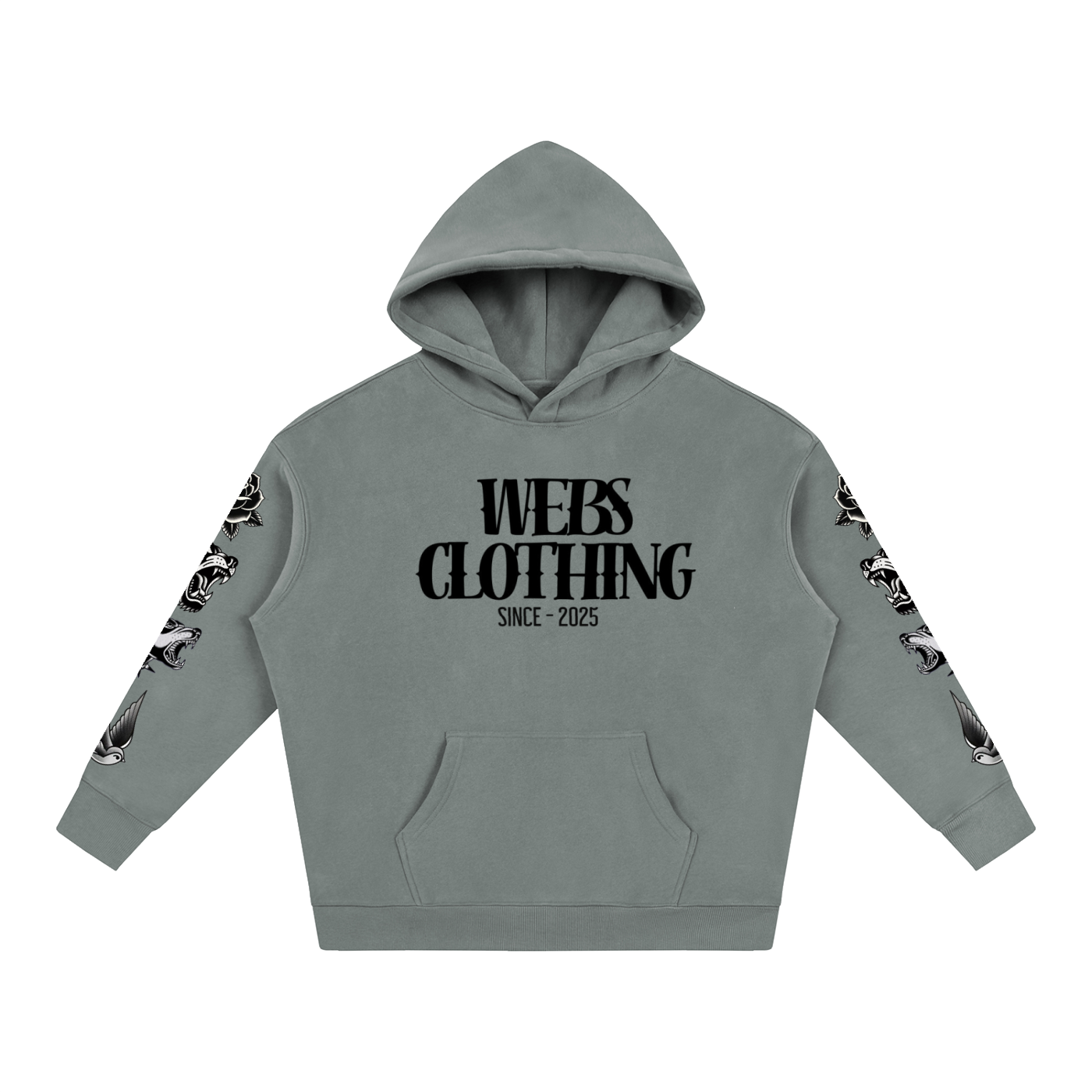 Tattoo Hoodies (Black)