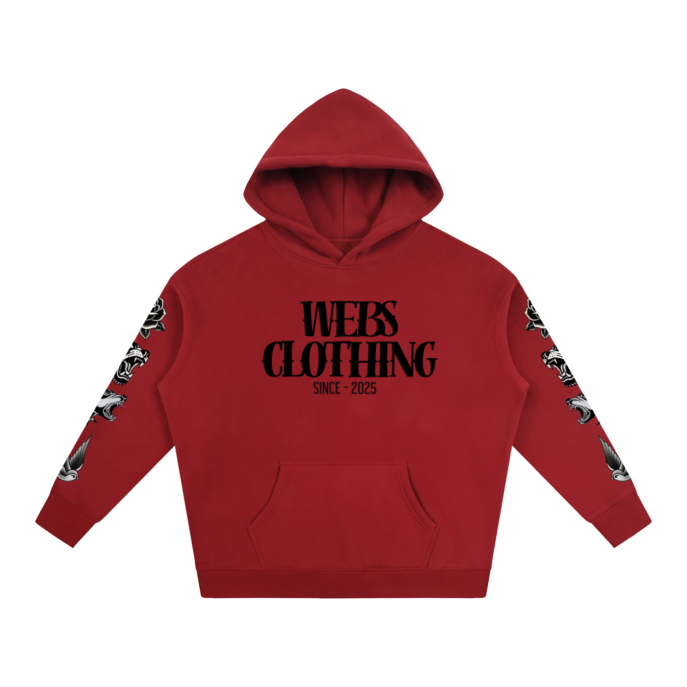 Tattoo Hoodies (Black)