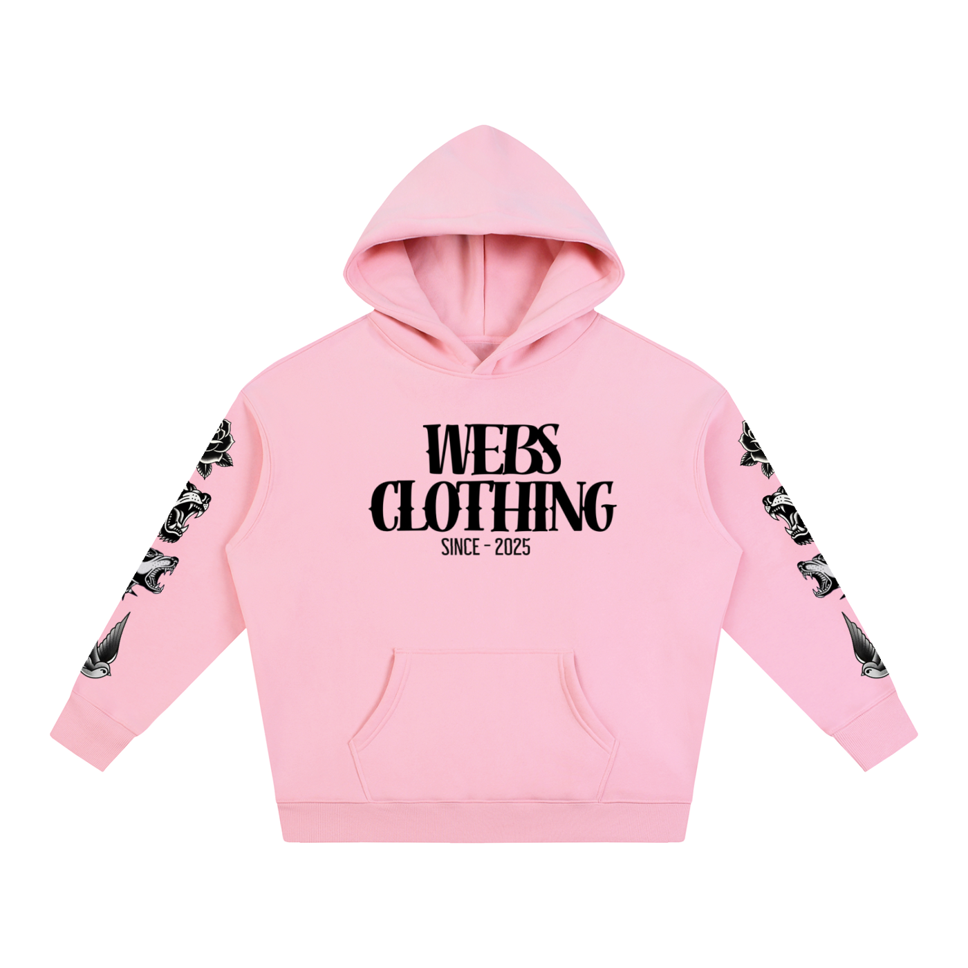 Tattoo Hoodies (Black)