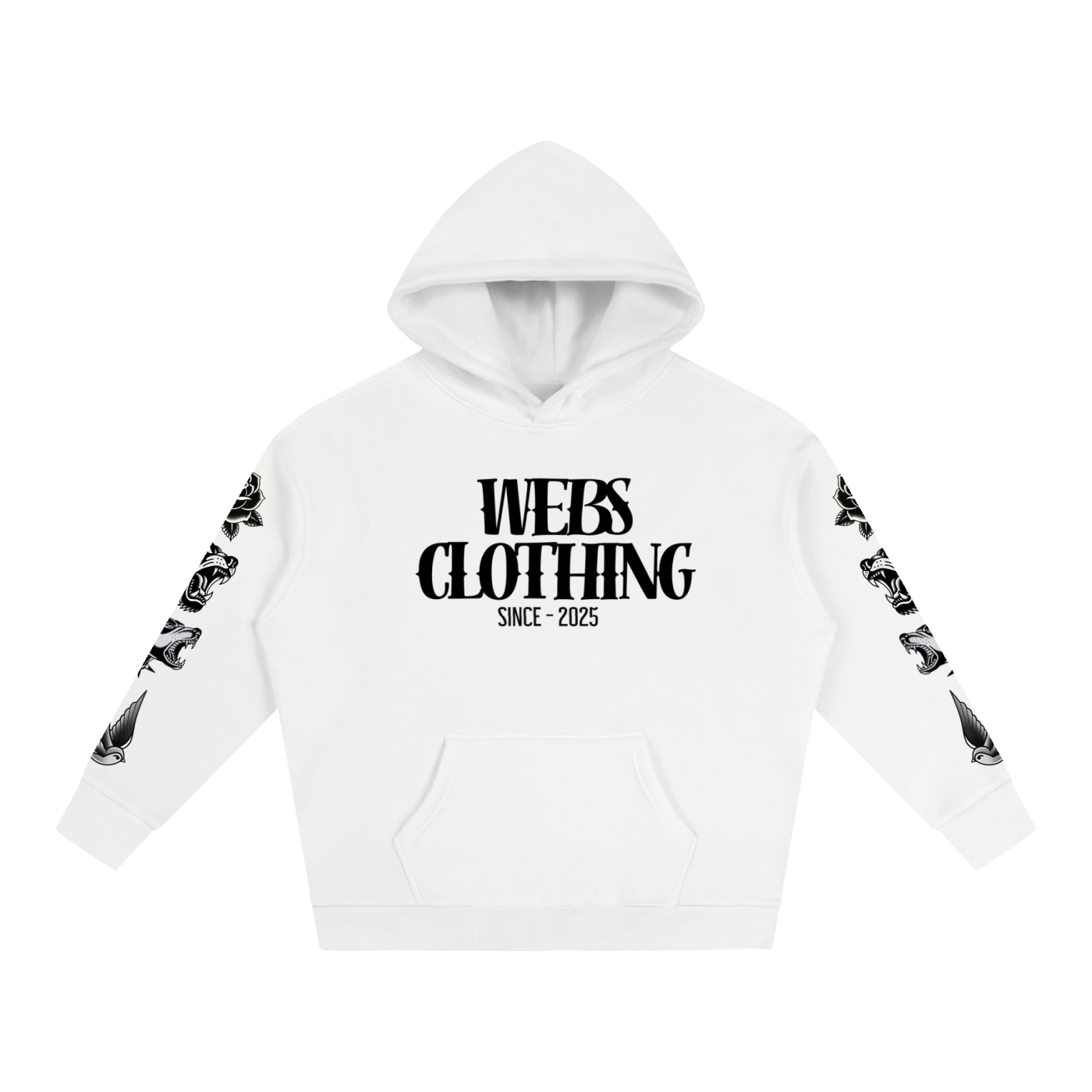Tattoo Hoodies (Black)