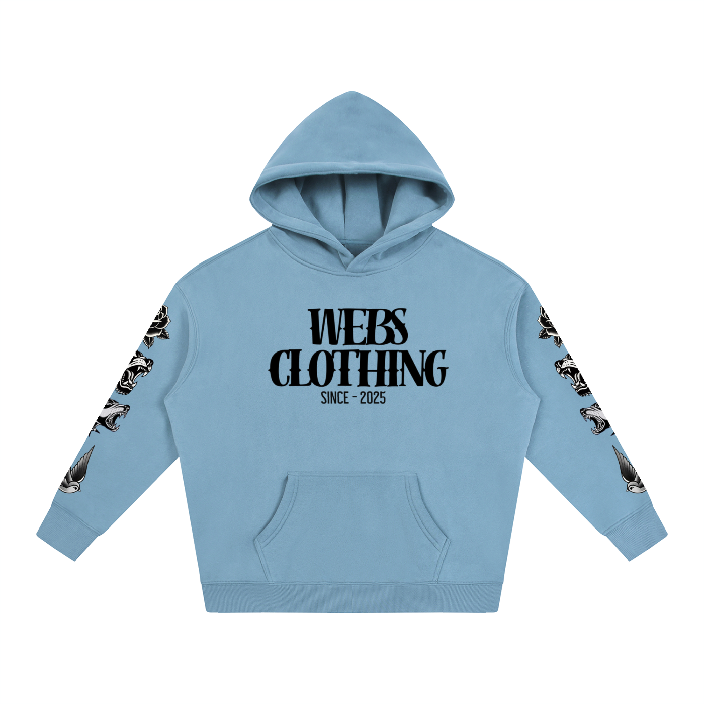 Tattoo Hoodies (Black)